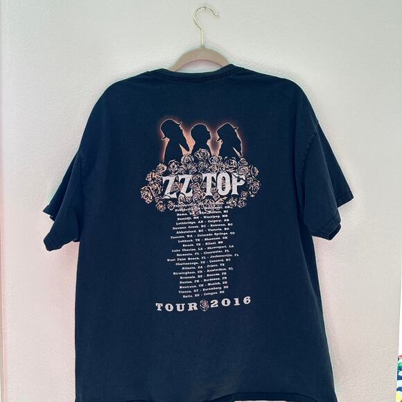 ZZ Top 2016 Tour Tee - Size XL - Picture 2 of 6
